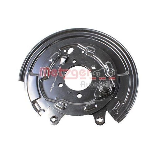 Bremstr&auml;gerplatte METZGER 6117075 f&uuml;r TOYOTA, Hinterachse links