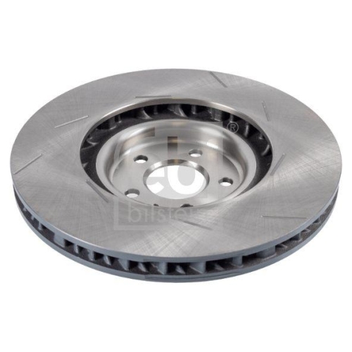 Bremsscheibe FEBI BILSTEIN 171595 f&uuml;r PORSCHE, Vorderachse links