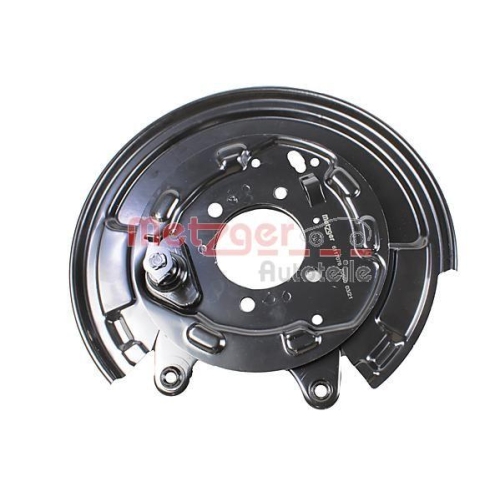 Bremstr&auml;gerplatte METZGER 6117076 f&uuml;r TOYOTA, Hinterachse rechts
