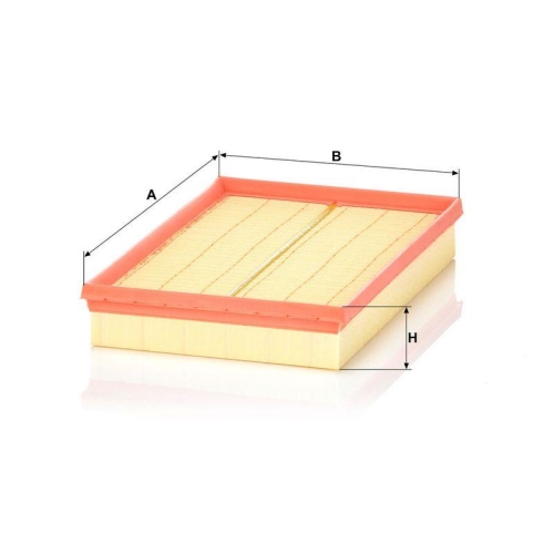 Luftfilter MANN-FILTER C 2998/5 x f&uuml;r VAG