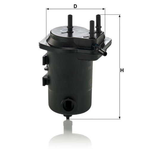 Kraftstofffilter MANN-FILTER WK 9028 z f&uuml;r NISSAN RENAULT