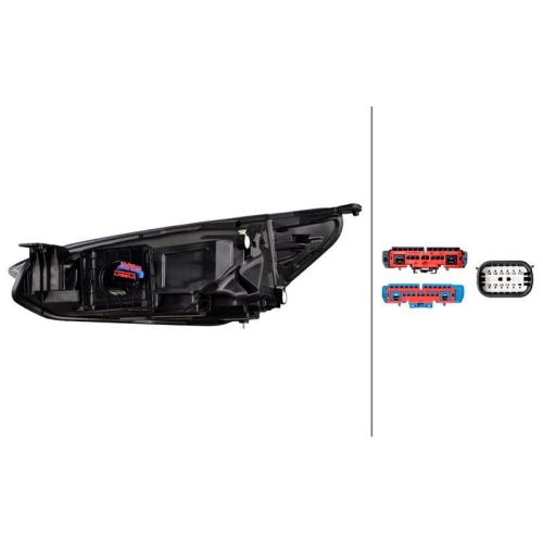 HELLA 1EX 354 859-101 Hauptscheinwerfer f&uuml;r FORD, rechts