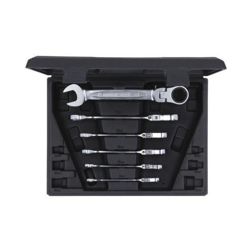 Ratschen-Ringgabelschlüsselsatz KS TOOLS 503.4859 für