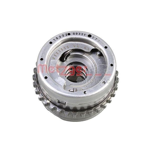 Nockenwellenversteller METZGER 2410042 ORIGINAL ERSATZTEIL GREENPARTS f&uuml;r, links