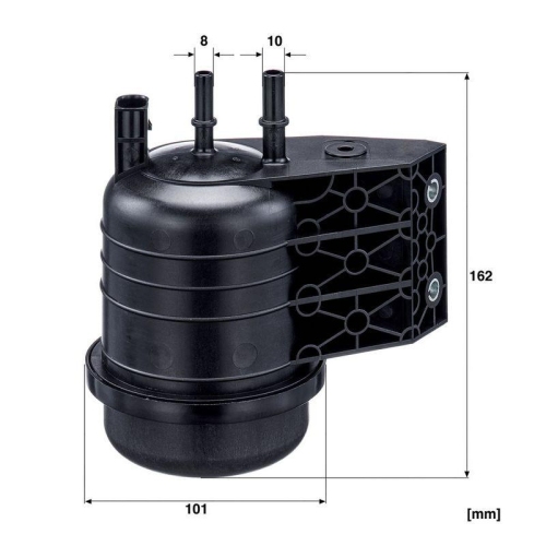 Kraftstofffilter MANN-FILTER WK 9078 f&uuml;r VOLVO