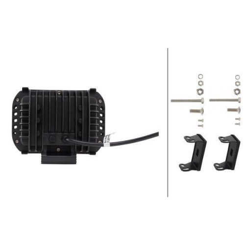 HELLA Fernscheinwerfer 1FE 358 154-051 für, links, rechts