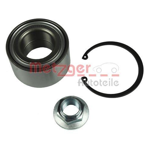 Radlagersatz METZGER WM 7446 f&uuml;r MAZDA, Vorderachse
