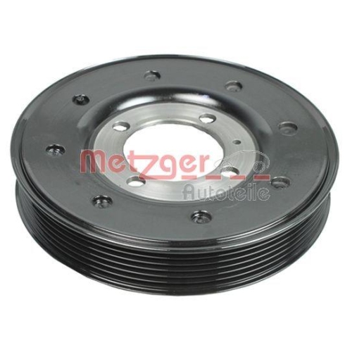 Riemenscheibe, Kurbelwelle METZGER 6400080 f&uuml;r OPEL VAUXHALL GENERAL MOTORS
