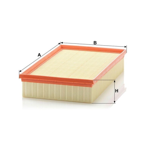 Luftfilter MANN-FILTER C 32 191 f&uuml;r VAG