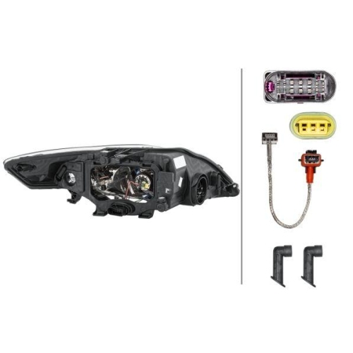 HELLA Hauptscheinwerfer 1EL 010 541-091 für FORD, links