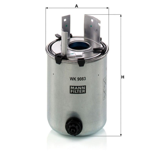 Kraftstofffilter MANN-FILTER WK 9083 f&uuml;r NISSAN