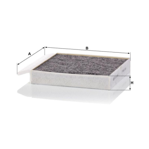 Filter, Innenraumluft MANN-FILTER CUK 25 034-2 f&uuml;r MERCEDES-BENZ