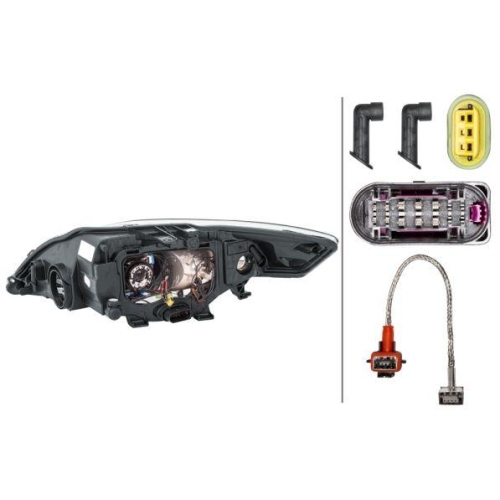 HELLA Hauptscheinwerfer 1EL 010 541-101 für FORD, rechts