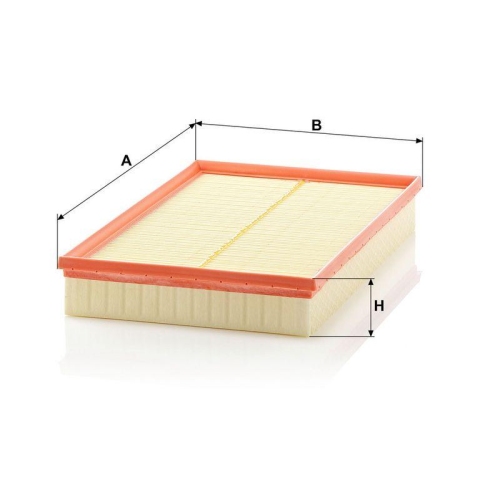 Luftfilter MANN-FILTER C 36 188 f&uuml;r VAG