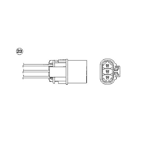 Lambdasonde NTK 1535 f&uuml;r NISSAN INFINITI