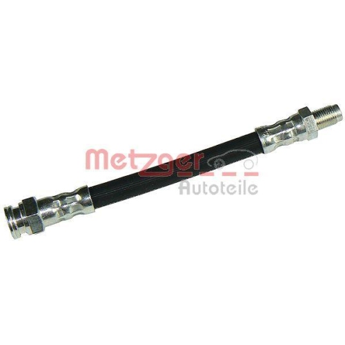 Bremsschlauch METZGER 4110106 f&uuml;r FIAT OPEL GENERAL MOTORS, Hinterachse links
