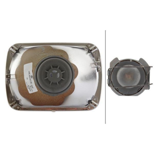 HELLA Scheinwerfereinsatz, Hauptscheinwerfer 1AE 003 427-011 f&uuml;r DAF HONDA MACK