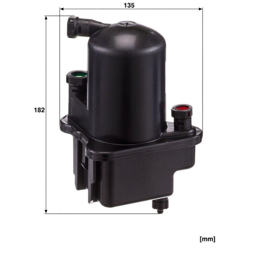 Kraftstofffilter MANN-FILTER WK 939/11 x f&uuml;r RENAULT