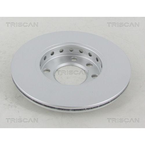 TRISCAN 8120 29157C 2 St&uuml;ck Bremsscheiben COATED f&uuml;r AUDI VW, Vorderachse