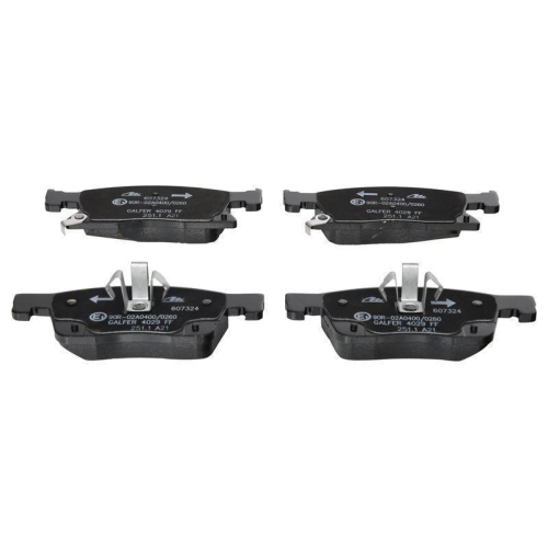Bremsbelagsatz, Scheibenbremse ATE 13.0460-7324.2 für OPEL VAUXHALL, Vorderachse