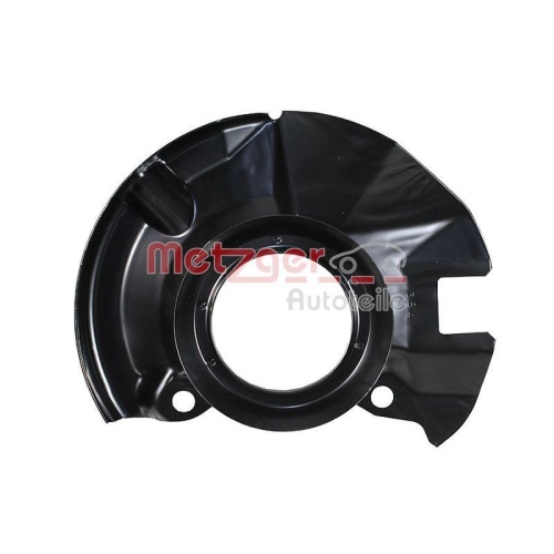 Spritzblech, Bremsscheibe METZGER 6115523 f&uuml;r HYUNDAI, Vorderachse links