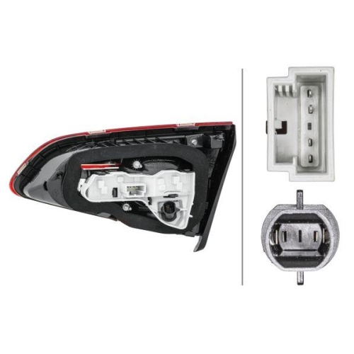 HELLA Heckleuchte 2TZ 011 978-111 für VW, links