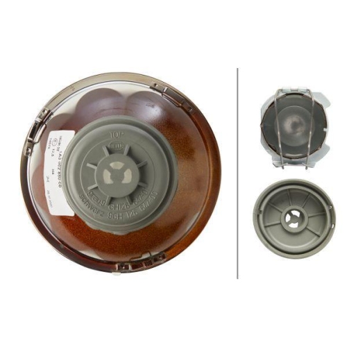 HELLA Scheinwerfereinsatz, Hauptscheinwerfer 1A3 002 850-001 f&uuml;r MACK STEYR