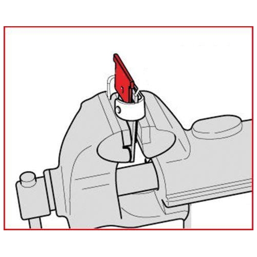 Spann-Keil-Satz, Abgasanlage KS TOOLS 115.1360 f&uuml;r