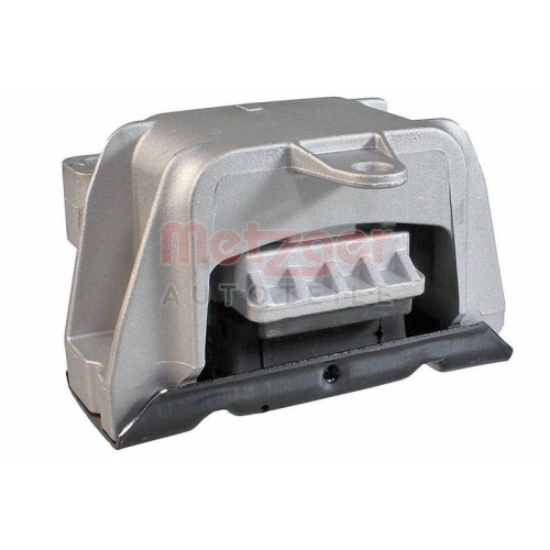 Lagerung, Schaltgetriebe METZGER 8054206 für AUDI SEAT SKODA VW, links, unten