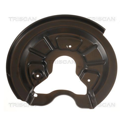 Spritzblech, Bremsscheibe TRISCAN 8125 29207 für AUDI SEAT SKODA VW
