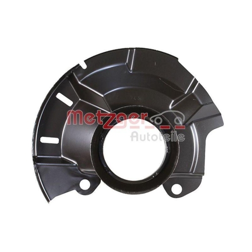 Spritzblech, Bremsscheibe METZGER 6115525 f&uuml;r HYUNDAI KIA, Vorderachse links