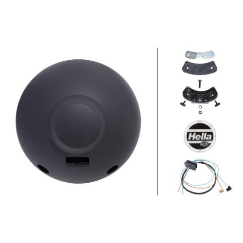 HELLA Nebelscheinwerfer 1N8 007 560-031 für DAF MITSUBISHI, links, rechts