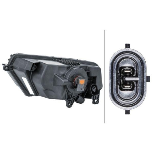 HELLA Nebelscheinwerfer 1ND 012 598-021 für SEAT, rechts