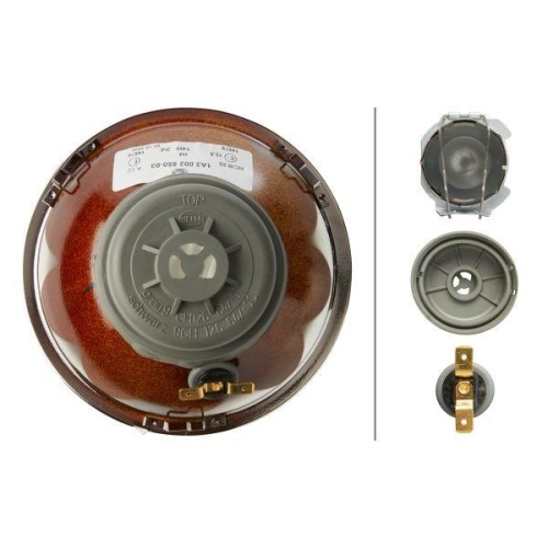 HELLA Scheinwerfereinsatz, Hauptscheinwerfer 1A3 002 850-031 f&uuml;r FIAT MACK O&K