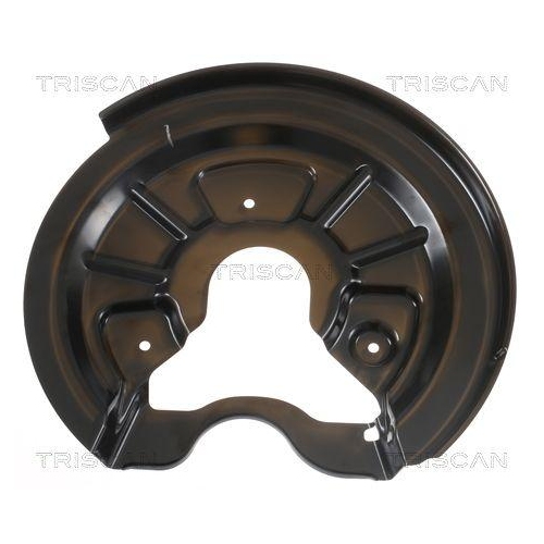 Spritzblech, Bremsscheibe TRISCAN 8125 29208 f&uuml;r AUDI SEAT SKODA VW
