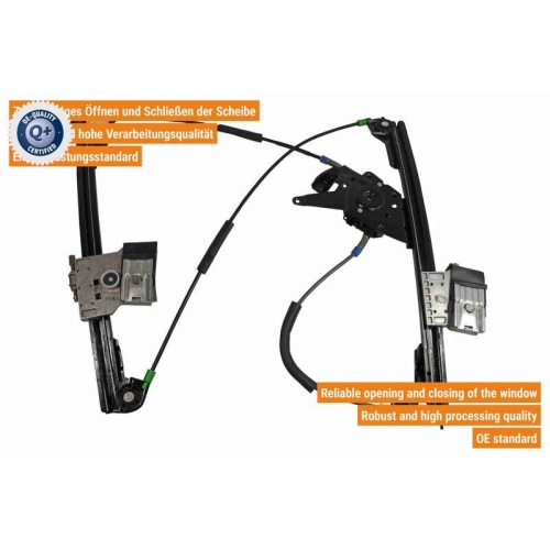 Fensterheber VAICO V10-9824 Q+, Erstausrüsterqualität für SEAT SKODA VW VAG