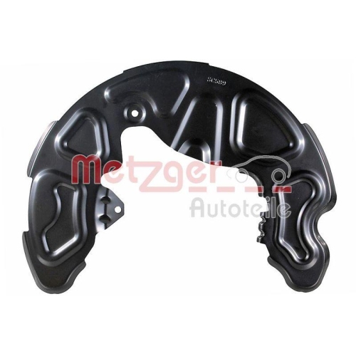 Spritzblech, Bremsscheibe METZGER 6115527 GREENPARTS f&uuml;r MERCEDES-BENZ