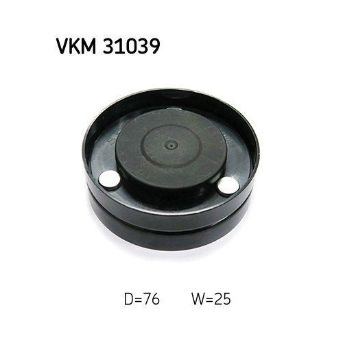 Umlenk-/F&uuml;hrungsrolle, Keilrippenriemen SKF VKM 31039 f&uuml;r AUDI SEAT SKODA VOLVO