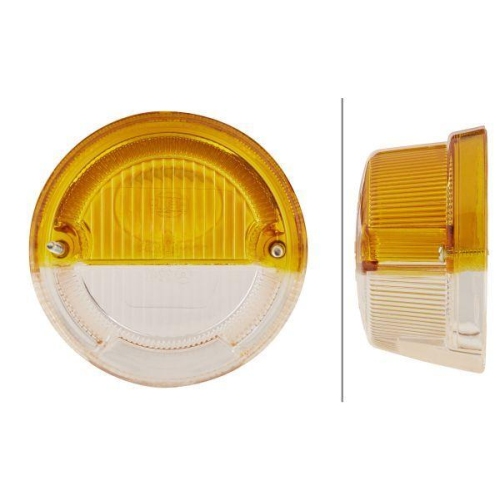 Lichtscheibe, Begrenzungsleuchte HELLA 9EL 088 538-001 f&uuml;r FORD IVECO VW CASE IH