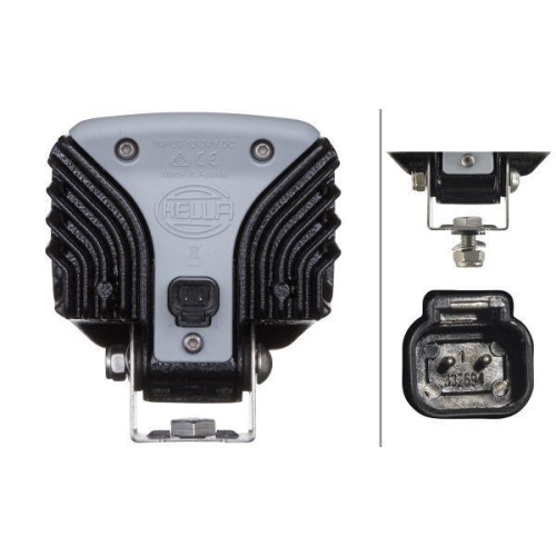 HELLA Arbeitsscheinwerfer 1GA 996 288-011 f&uuml;r K&Auml;SSBOHRER MERCEDES-BENZ VOLVO