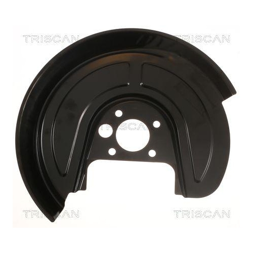 Spritzblech, Bremsscheibe TRISCAN 8125 29211 f&uuml;r VW, Hinterachse links