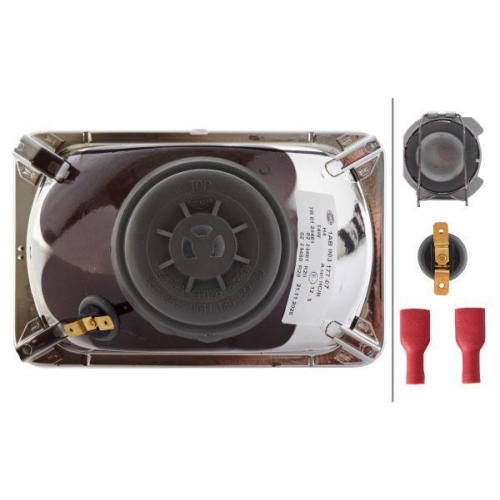 HELLA Scheinwerfereinsatz, Hauptscheinwerfer 1AB 003 177-071 f&uuml;r BMW MACK VOLVO
