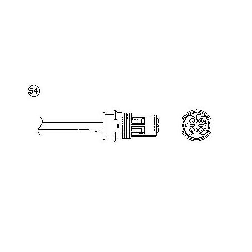 Lambdasonde NGK 1845 für BMW MINI
