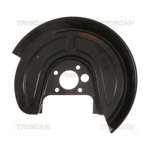 Spritzblech, Bremsscheibe TRISCAN 8125 29212 f&uuml;r VW, Hinterachse rechts