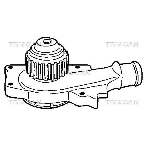 Wasserpumpe, Motorkühlung TRISCAN 8600 16837 für FORD