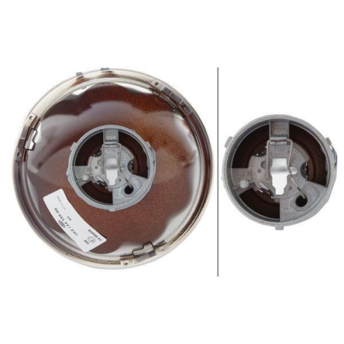 HELLA Scheinwerfereinsatz, Fernscheinwerfer 1K3 114 155-001 für AUDI BMW MACK VW