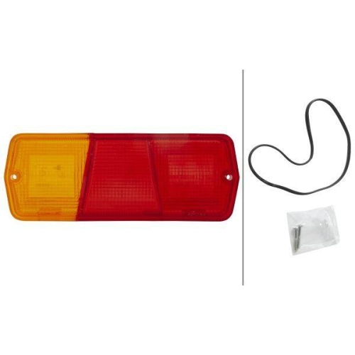 Heckleuchte HELLA 9EL 111 647-001 für AEBI AUWÄRTER DAF FIAT INTERNATIONAL HARV.