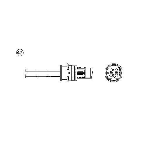 Lambdasonde NTK 90880 f&uuml;r
