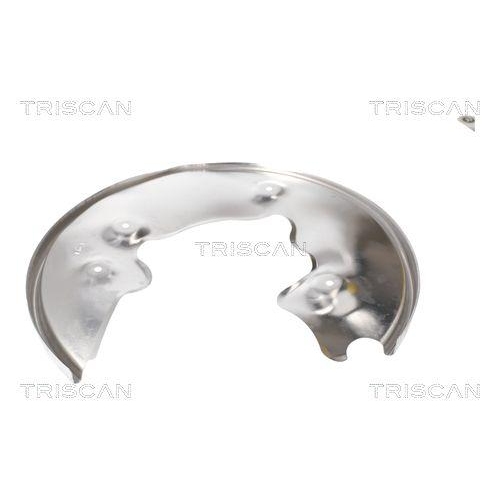 Spritzblech, Bremsscheibe TRISCAN 8125 29215 f&uuml;r VW, Hinterachse rechts