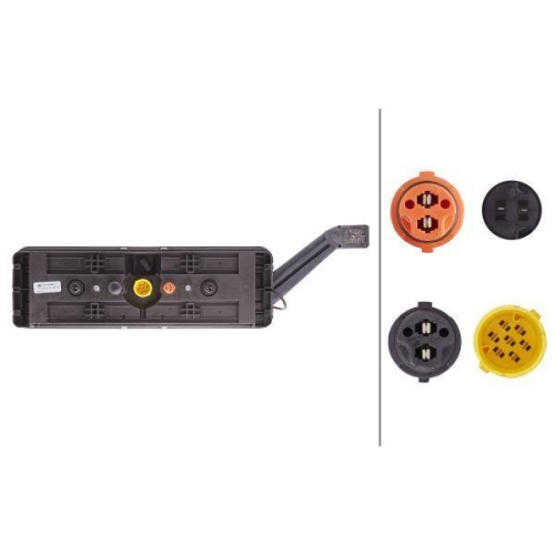 HELLA Heckleuchte 2VP 340 965-111 für, links
